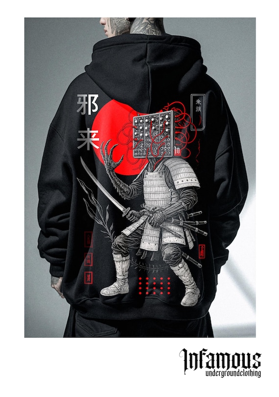 Infamous - Hoodies Oversize - Mod.038 - Colección Japanized - Limited edition.