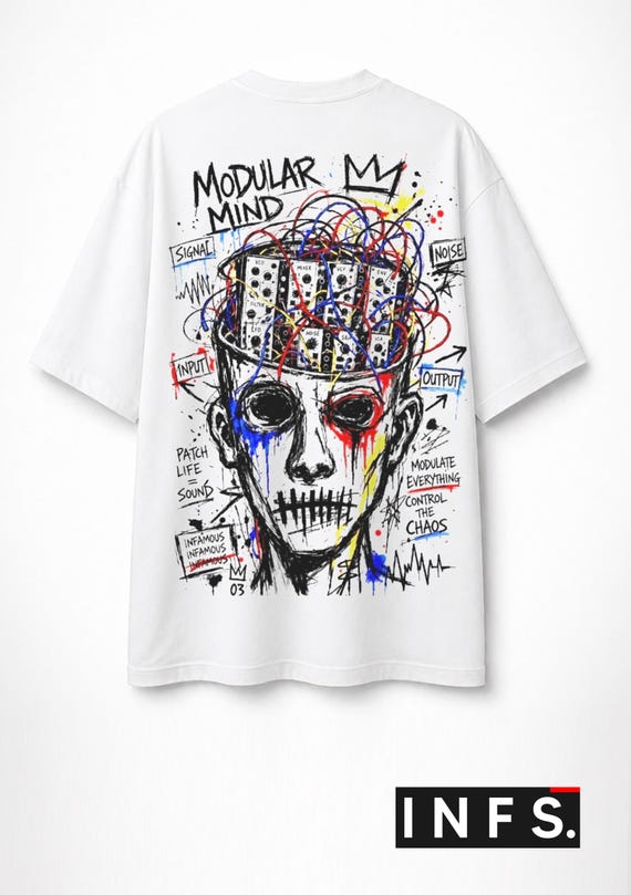 Infamous - Camiseta Oversize - Unisex - Colección INFS - ART05 - Limited edition.