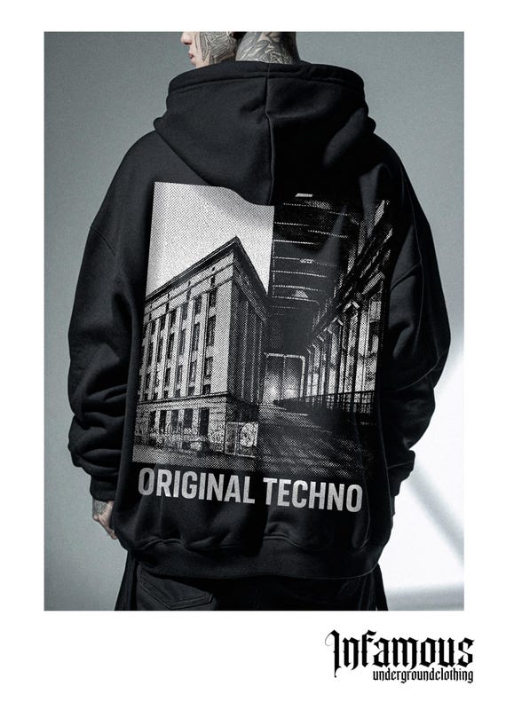 Infamous - Hoodies Oversize - Mod.029 - Colección Im Techno - Limited edition.