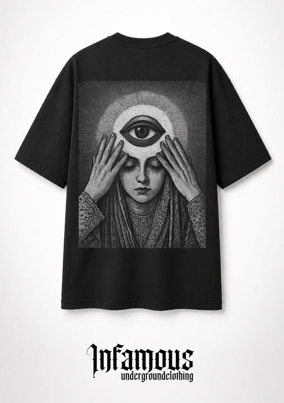 Infamous - Camiseta Oversize - Unisex - Colección Visionary by Danniel-Selfmade - Mod.Visionary004 - Exclusive.