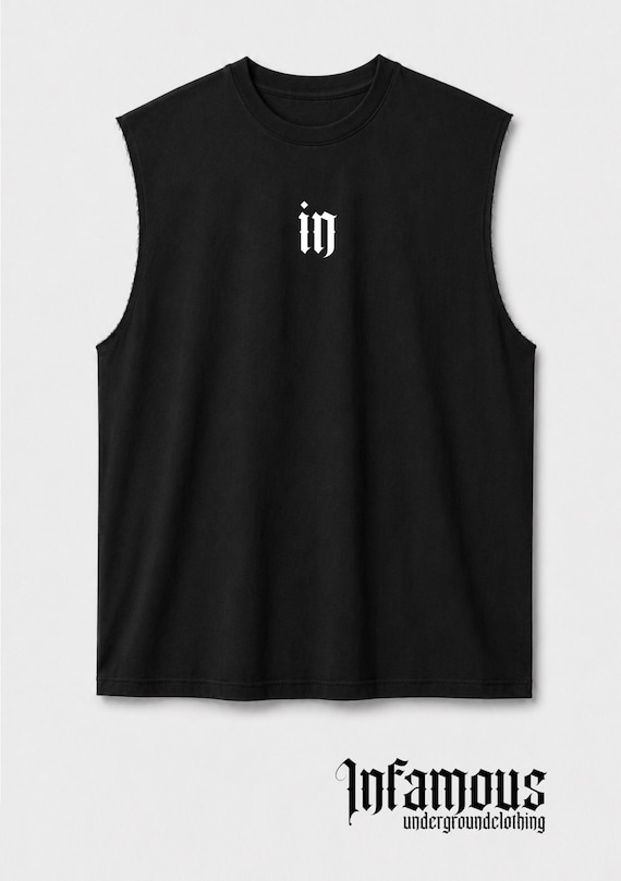 Infamous - Camiseta Oversize - Raw cut oversized tank - 00 Limited edition.