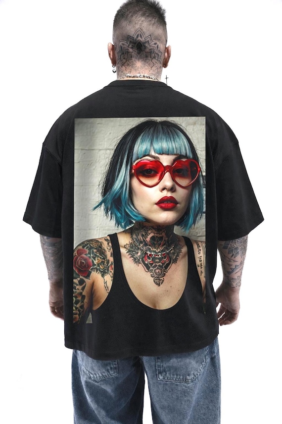 Infamous - Camiseta Oversize - Unisex - Colección INDJ - Mod.D&Mblack - Limited Edition.