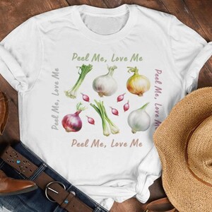 Onion Graphic Tee: Funny Foodie Gift for Gardeners