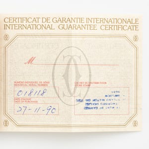 Cartier Panthere Steel and Gold Quartz Watch 1990 with Box and Certificate Small Model image 7