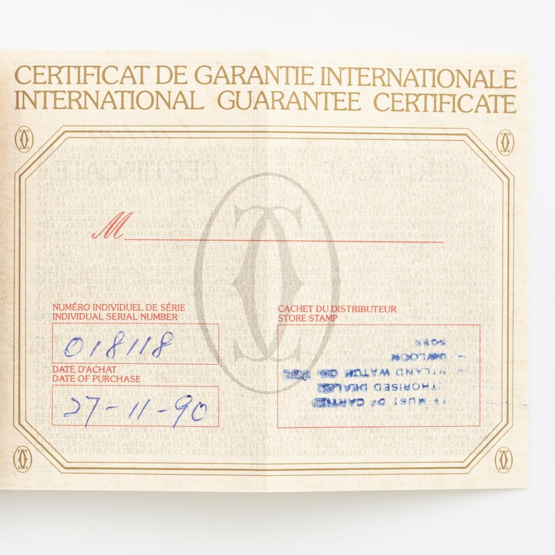 Cartier Panthere Steel and Gold Quartz Watch 1990 with Box and Certificate Small Model image 7