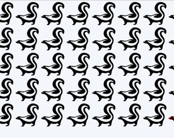 Skunk Decals - Premium Outdoor Vinyl, Custom Colors