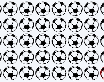 Premium Outdoor Soccer Ball Decals - Oracal 651 Vinyl