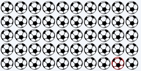 Premium Outdoor Soccer Ball Decals - Oracal 651 Vinyl