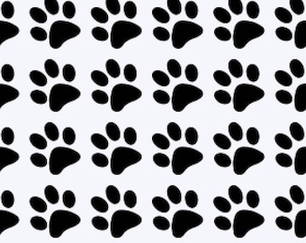Paw Print Decals