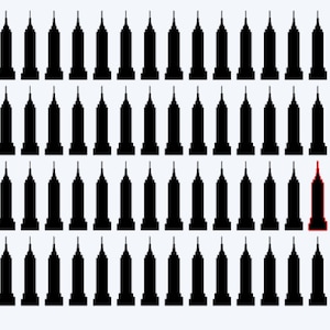 Empire State Building Decals