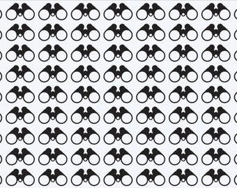 Binoculars Decal - Premium Outdoor Vinyl