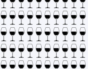 Wine Glass Decals