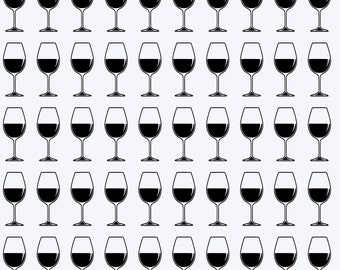 Wine Glass Decals