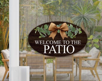 Flexible Screen Door Magnets | Anti-Collision Screen Door Decorations & Signs - (Set of 2) Patio Farmhouse