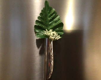 Knife handle flower vase, refrigerator bud vase, flower holder