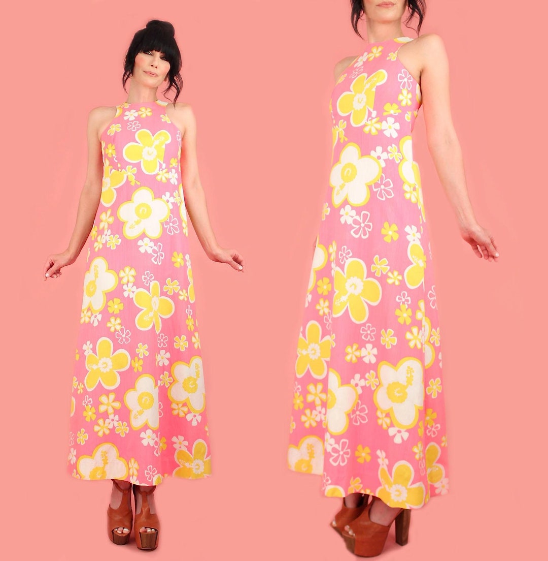 60's Psychedelic Dress main image 1