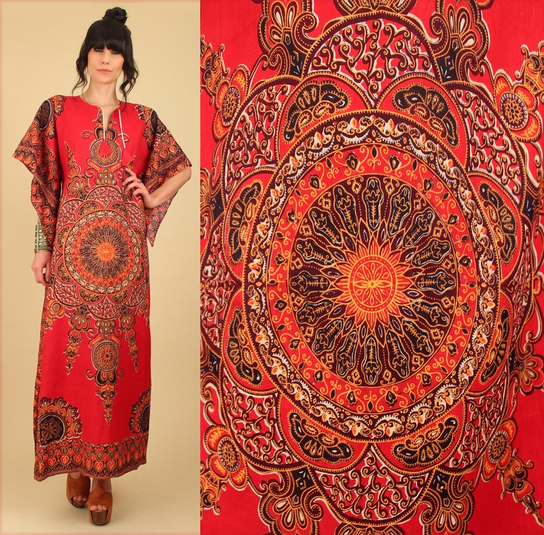 embroidered black tunic