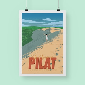Cartel “Duna del Pilat” Nueva Aquitania