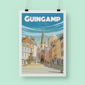 „Guingamp“-Plakat