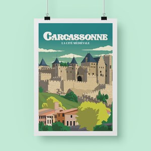 Cartel “Carcasona” Occitania