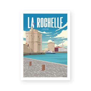 Plakat „La Rochelle“ Charente-Maritime