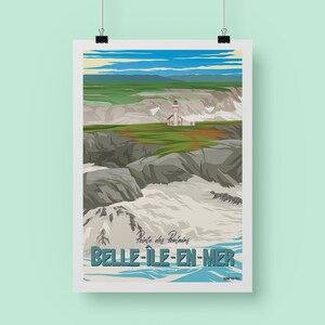 Cartaz “Belle-Île-en-Mer”