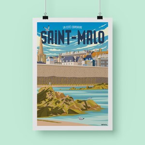 Cartaz “Saint-Malo #2”