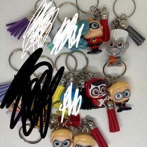 Disney Doorables keychains