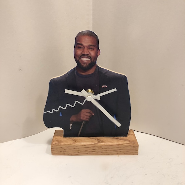 Kanye Wall Clock Etsy