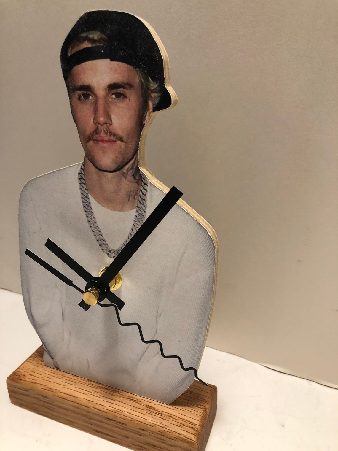 Justin Bieber Clock Etsy