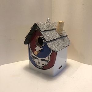 Grateful Dead License Plate Birdhouse