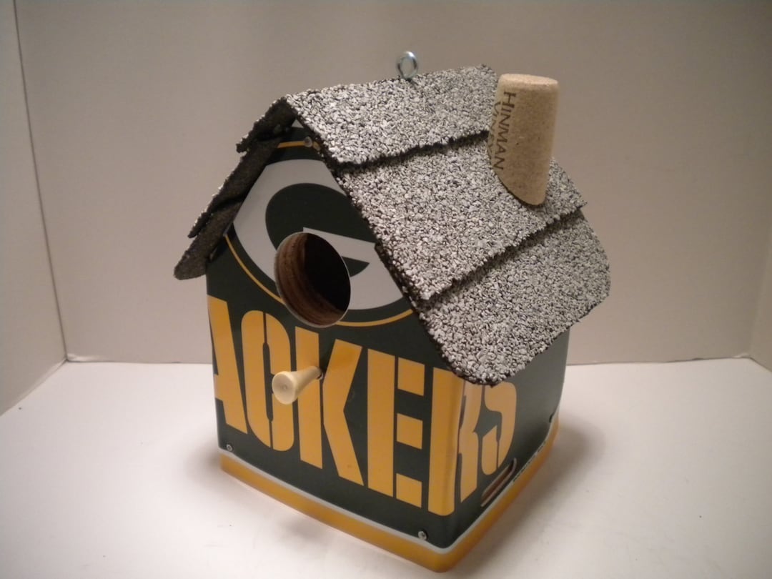 Green Bay Packers License Plate Birdhouse Canada