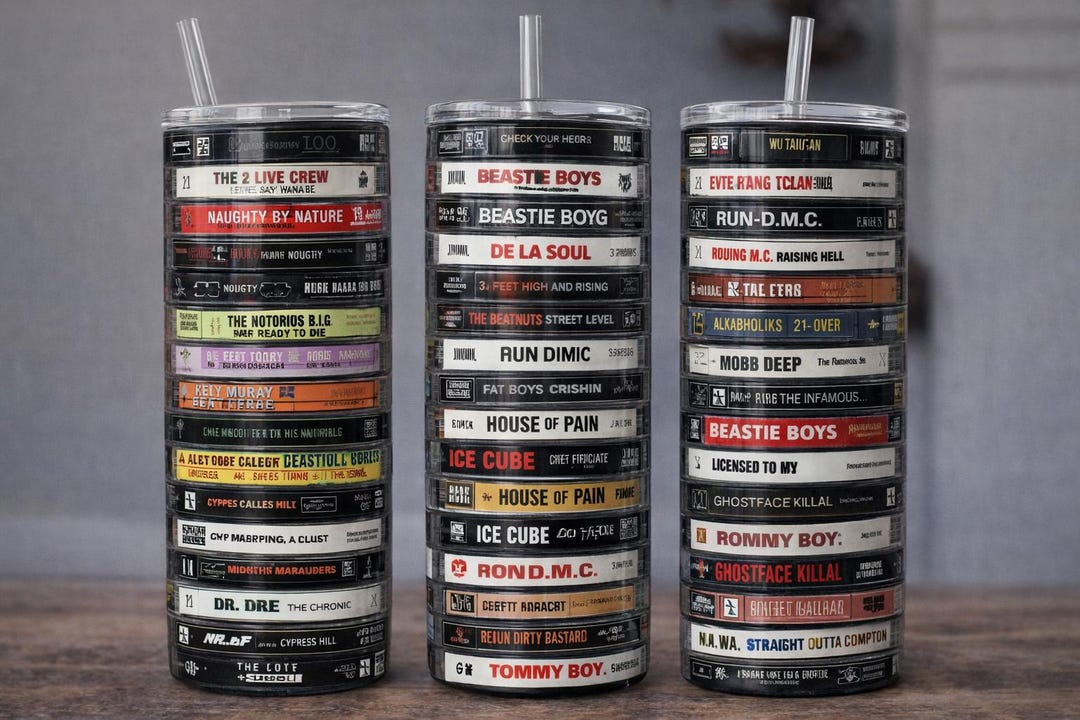 Hip-hop Cassette Tape 20oz Tumbler | 90s Rap Music Lover Gift - Etsy