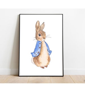 Peter rabbit ~ Beatrix potter - digital print- nursery decor- instant download