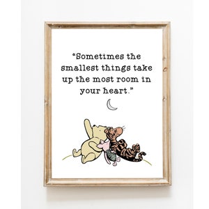 Winnie the Pooh Nursery printable -digital print-Instant download art