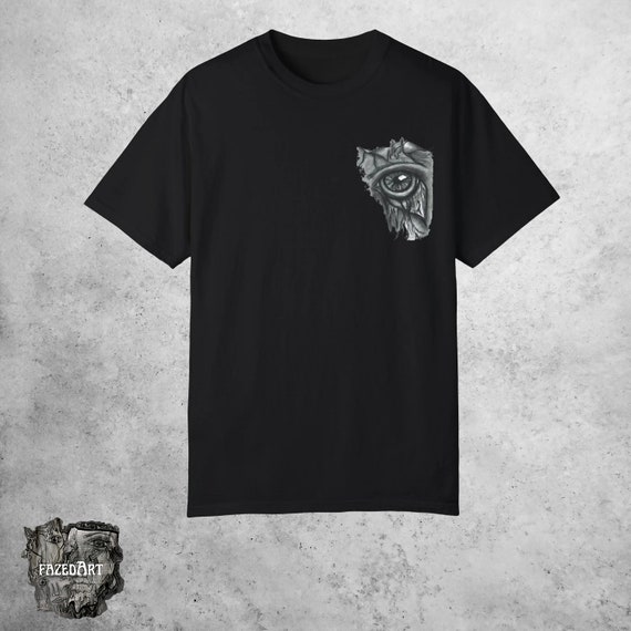 Dark Art T-shirt, Edgy Alternative Tee, Dreamy Graphic Shirt, Goth