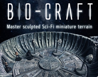 BIO-CRAFT Sci-Fi Miniature Terrain 3D STL Files