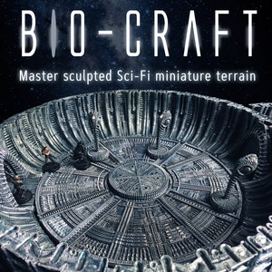 BIO-CRAFT Merchant: Sci-Fi Miniature Terrain 3D STL files