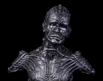 Fine Art Sculpture Automated Resurrection Bust