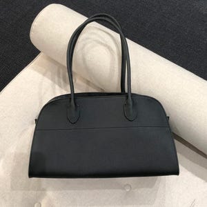 Sac à bandoulière minimaliste,cabas en cuir véritable,sac à bandoulière au design intemporel