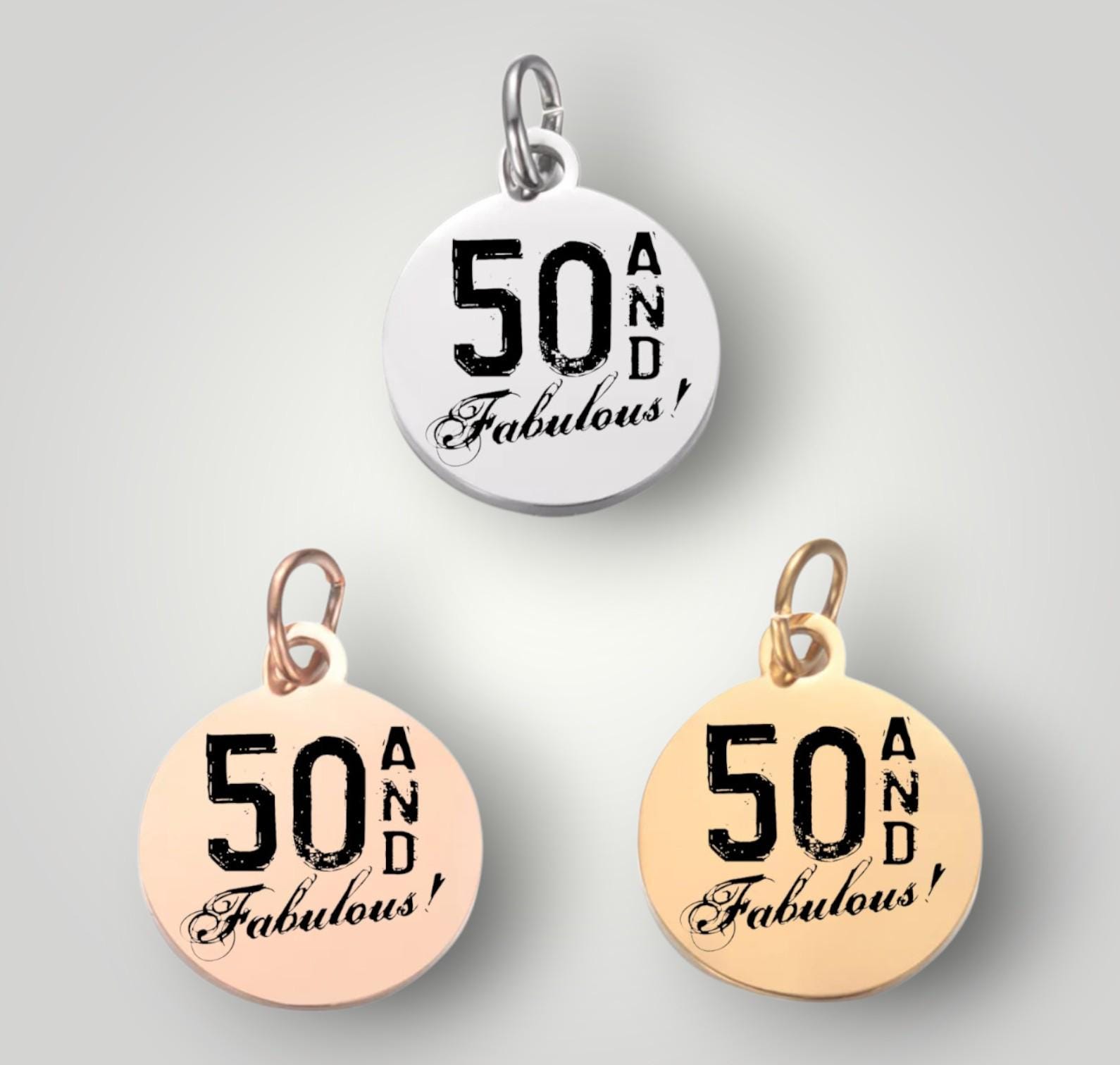 pandora 50th birthday charm rose gold