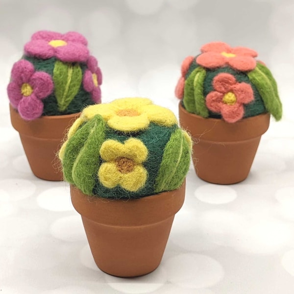Flower Pot Felt Etsy