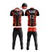 Custom Khaki Crimson Personalized Indians Print Sets Sports Uniform Basketball Jersey
