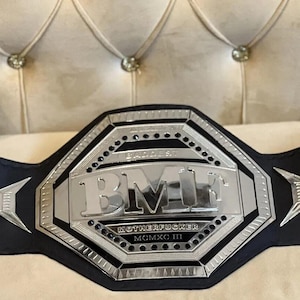 NEW UFC BMF Championship Replica Title Belt Metal Plates Adult Size Customize Your Belt With Us best customized belts