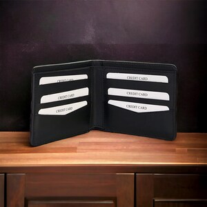 Men Wallet Genuine Python Snake Leather Black Personalized Gift ...