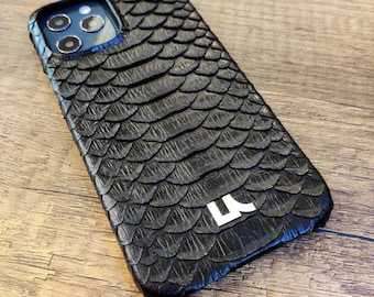 Italian Python Leather iPhone 16 15 14 13 12 Pro and Pro Max Case , Luxury Python Leather iPhone Cases , Python, Father’s day gift