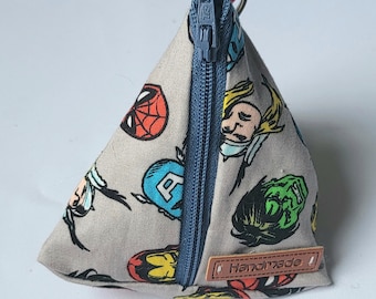 Mini pouch - superheroes