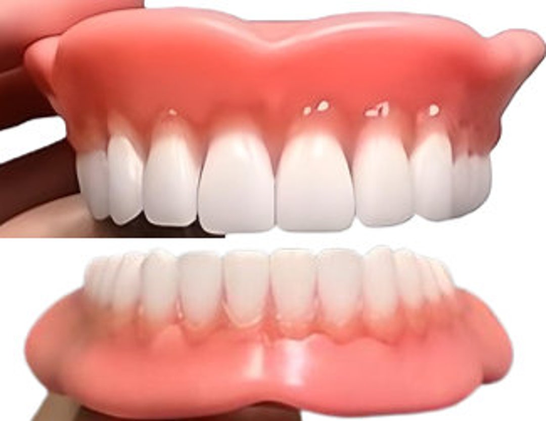 Upper & Lower Boil and Bite Dentures Made in the USA at My Family Lab