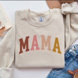 Mama Sweatshirt, Cute Mom Sweatshirt, Mother&#39;s Day Gift, Mommy Shirt, New Mom Gift, Gift for Mother, Mama Shirt, Gift for Grandma, Mom Shirt