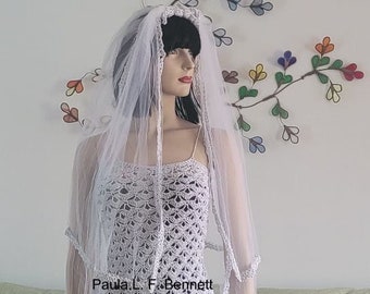 Spring Wedding Dress Crochet Pattern by plfb